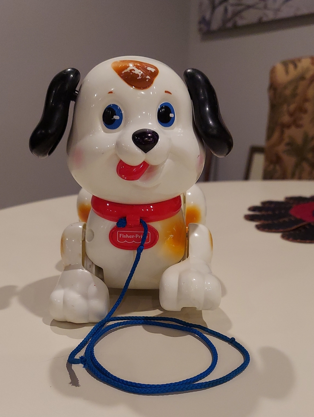Vintage Fisher-Price Puppy Pull-Along Toy